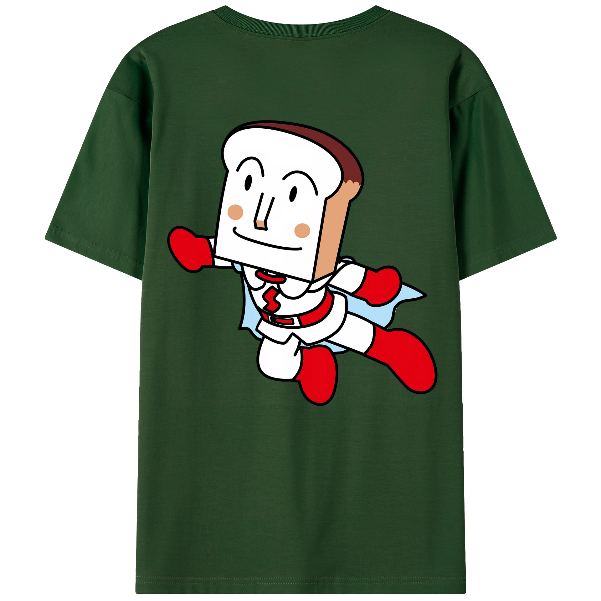 （画像用） アンパンマン Anpanman 綿100％半袖Tシャツ（背面プリント）